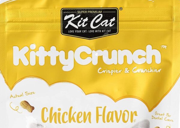 Kit Cat Kitty Crunch Chicken Flavor Cat Treat 60g - Image 3