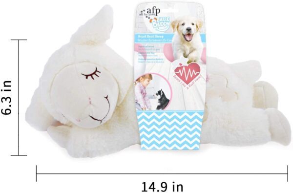 All For Paws  Little Buddy Heart Beat Sheep - Image 9