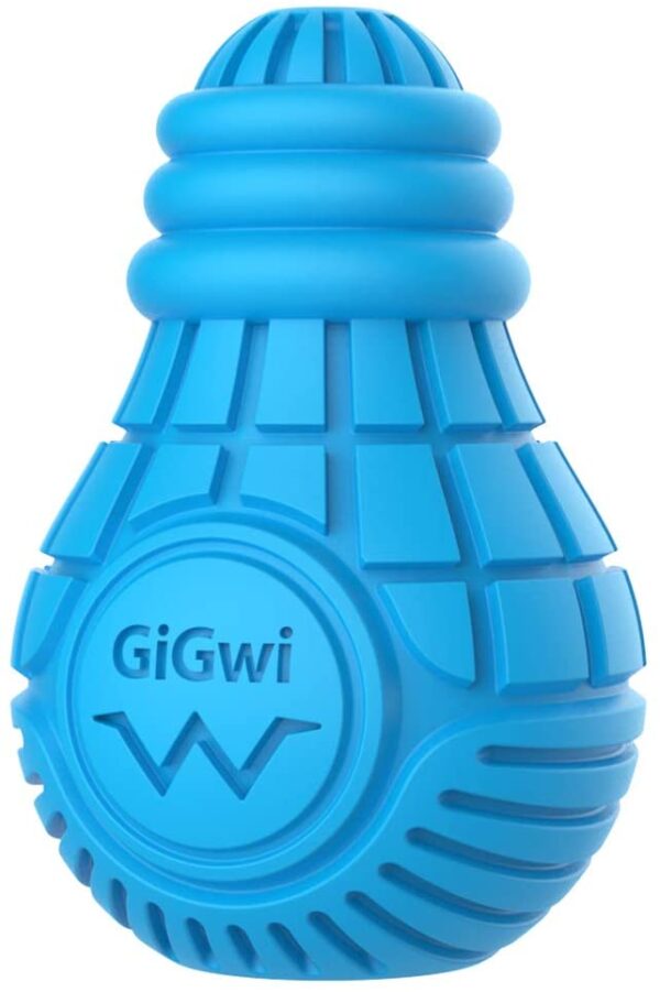 Gigwi Red Bulb Dispensing Treat Dog Toy Medium - Image 7