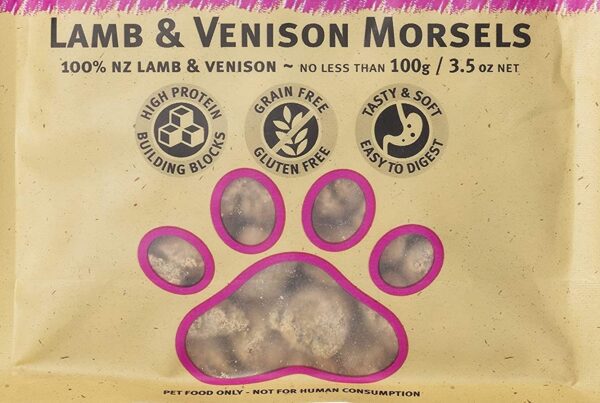 Zeal Free Range Naturals Lamb &  Venison Morsels Freeze Dried Cat Treats 125G - Image 3