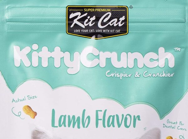 Kit Cat Kitty Crunch Lamb Flavor Cat Treat 60g - Image 4