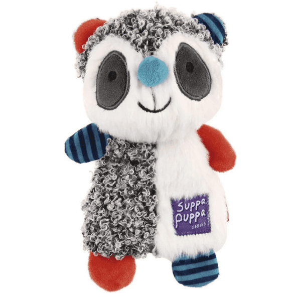 Gigwi Suppa Puppa Racoon Squeaker / Crincle Inside Xs, 8377