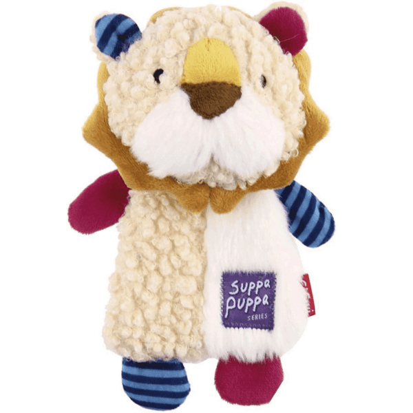 Gigwi Suppa Puppa Lion Squeaker / Crincle Inside Xs 8378