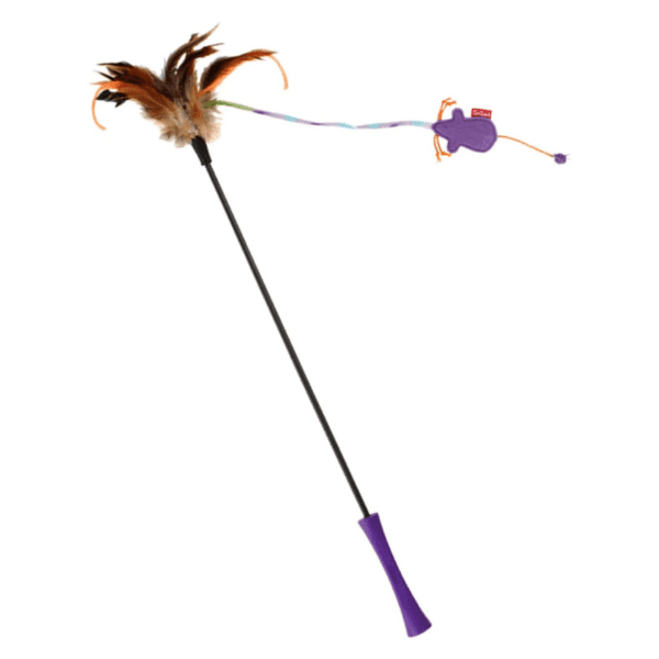 Gigwi Catwand Feather Teaser Purple 7144