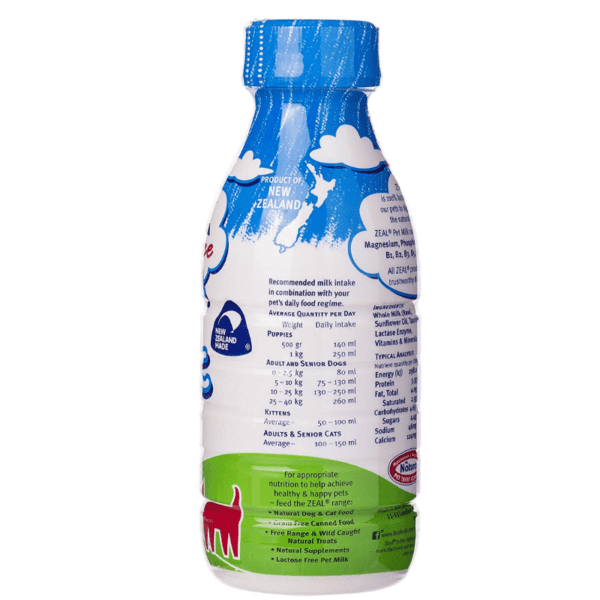 Zeal Cow Milk For Dogs & Cats 380  ml - Image 6