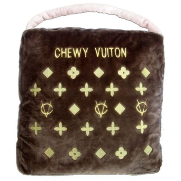 Brown Chewy Vuitton Dog Bed