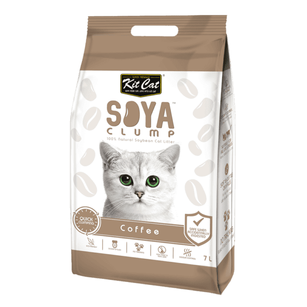 Kit Cat Soya Clump Soybean Litter Coffee 7L