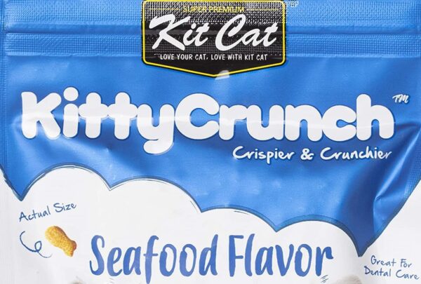 Kit Cat Kitty Crunch Seafood Flavor Cat Treat 60g - Image 6