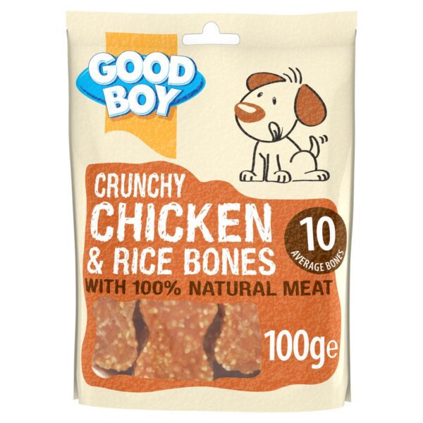 Armitage  Crunchy Chicken & Rice Bones - 100g - Image 3