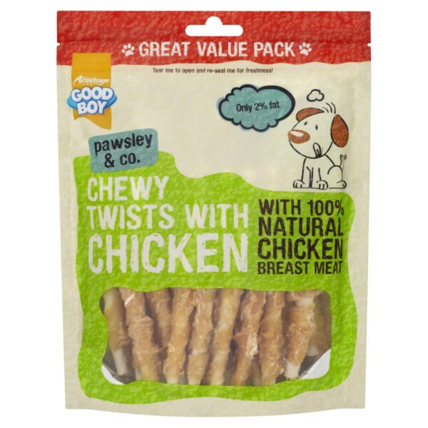 Armitage  Chewy Chicken Twists -  325g Value Pack - Image 3