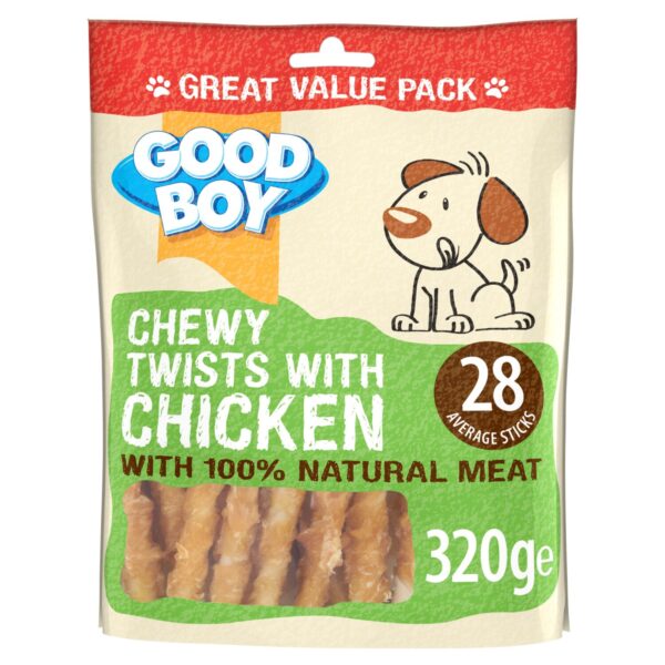 Armitage  Chewy Chicken Twists -  325g Value Pack - Image 4