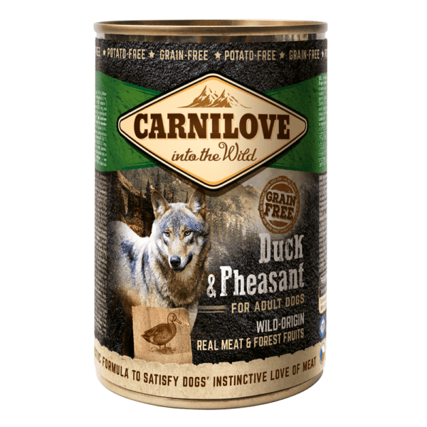 Carnilove Duck &Amp; Pheasant For Adult Dogs (Wet Food Cans) 400G