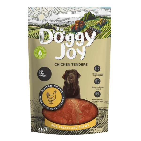 Doggy Joy Chicken Tenders Dog Treats 90g