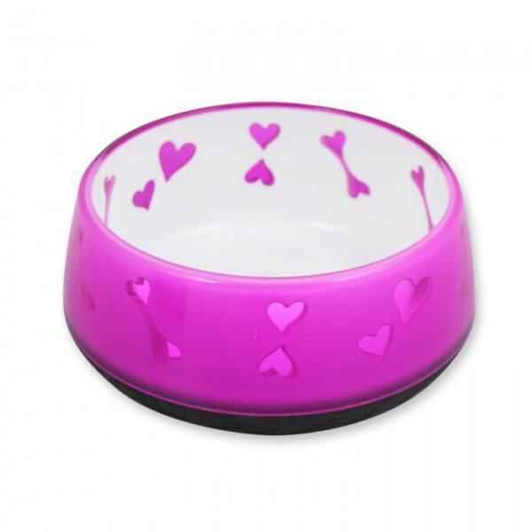 All For Paws  Dog Love Bowl - Pink / L