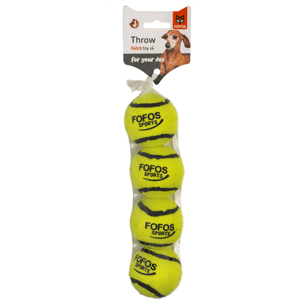 Fofos Sports Fetch Ball 4Pk