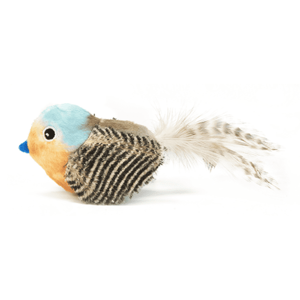 Fofos Sound Chip Blue Bird With Catnip Balls Cat Toy - Image 4