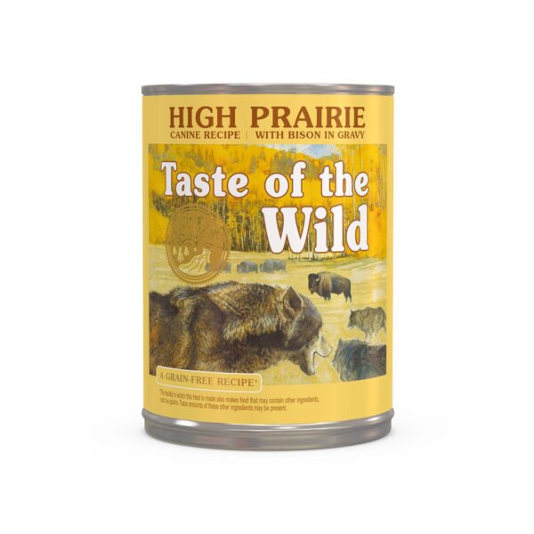 Taste Of The Wild High Prairie Canine Recipe With Bison In Gravy 374Gr (Dog)