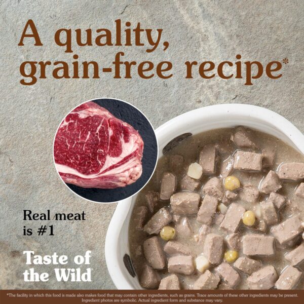 Taste Of The Wild High Prairie Canine Recipe With Bison In Gravy 374Gr (Dog) - Image 3