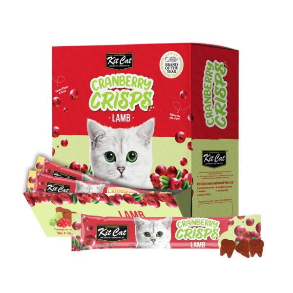 Kit Cat Cranberry Crisps Lamb Box 1 Pc