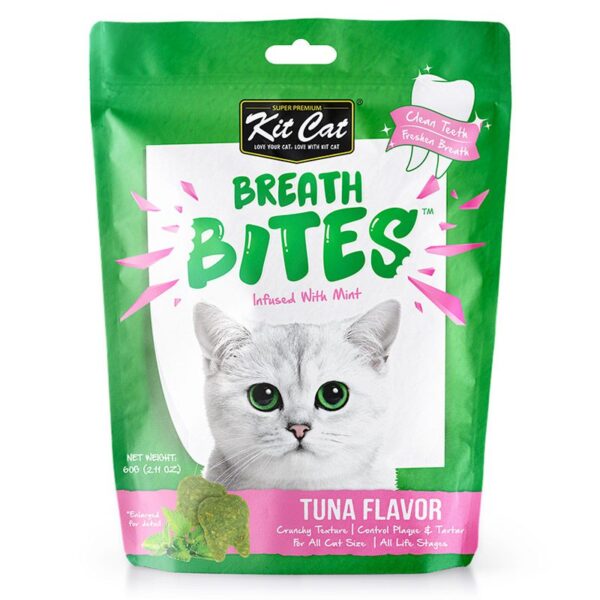 Kit Cat Breath Bites Tuna Flavor 60G