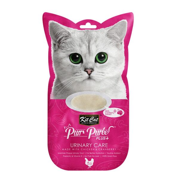 Kit Cat Puree Plus Urinary Care (Chicken) 60Grm