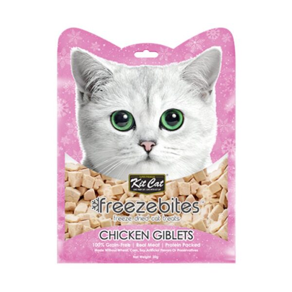 Kit Cat Freeze Dried Chicken Giblets 20G