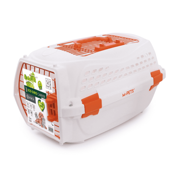 M-PETS Eco Giro Carrier White & Orange S