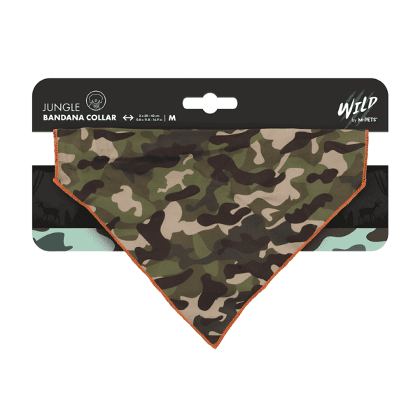 M-PETS Wild Jungle Bandana Collar M