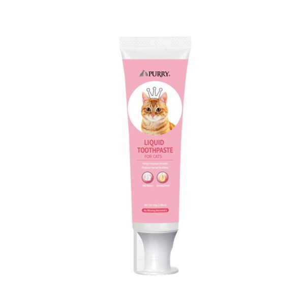 Purry Cat  Liquid Toothpaste -Milk flavour 45g