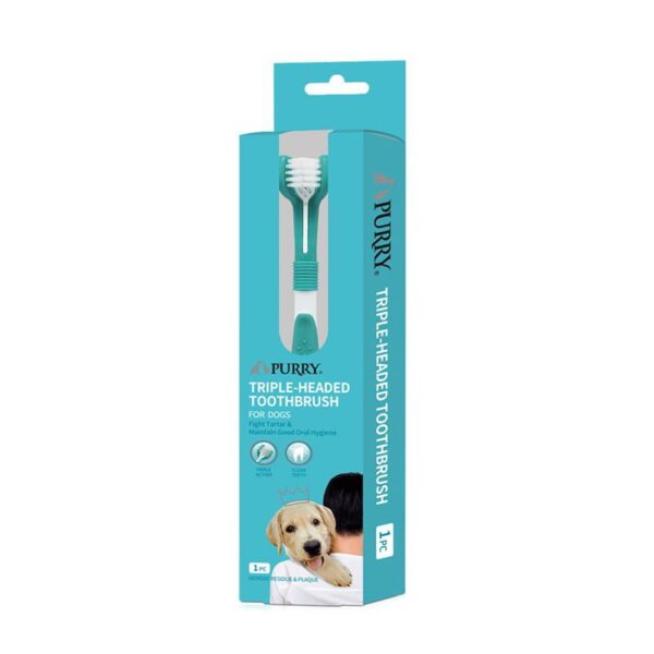 Purry Triple-headed toothbrush(1pc)