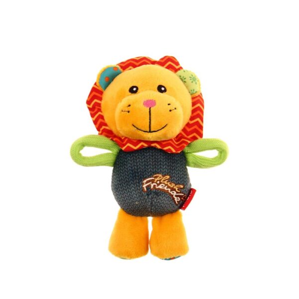 GiGwi Plush Friendz Dog Toy - Lion - Image 2