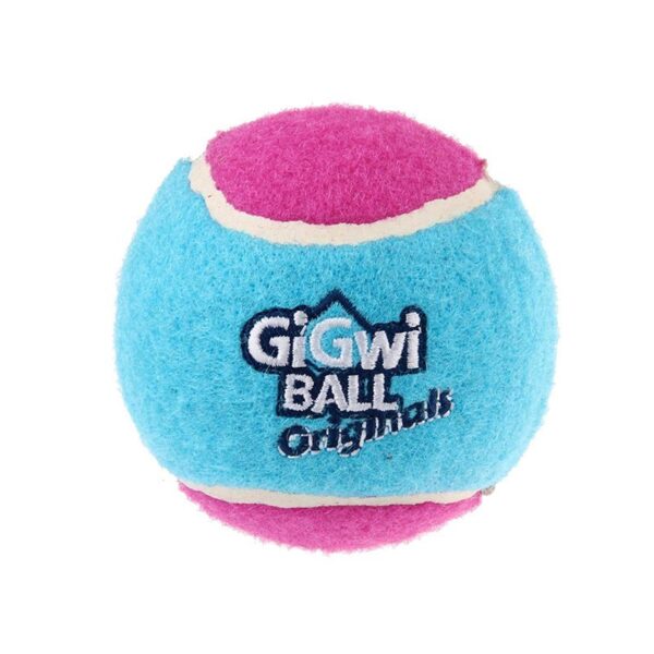 GiGwi Tennis Ball 3pcs with Different Colour in 1 pack (Large) - Image 3