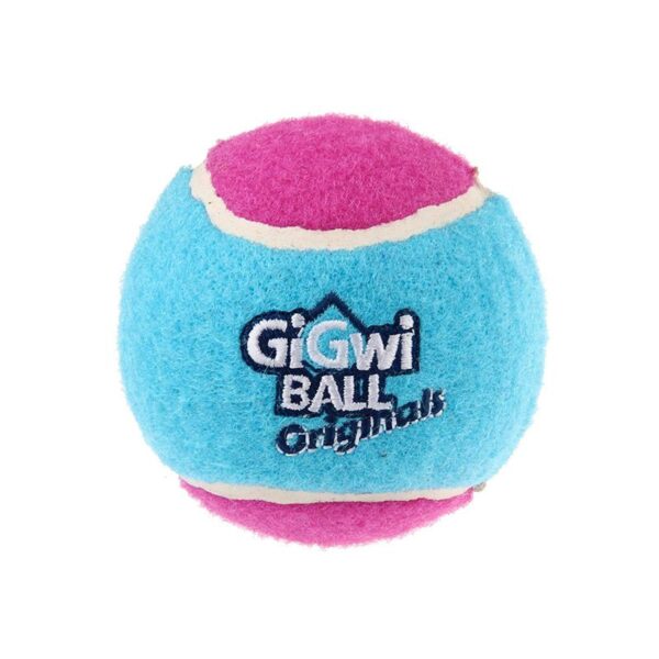 GiGwi Tennis Ball 3pcs with Different Colour in 1 pack (Medium) - Image 3