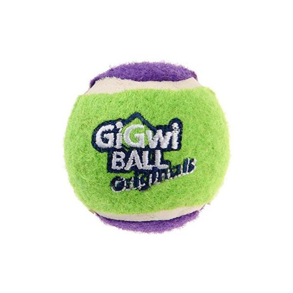 GiGwi Tennis Ball 3pcs with Different Colour in 1 pack (Small) - Image 4