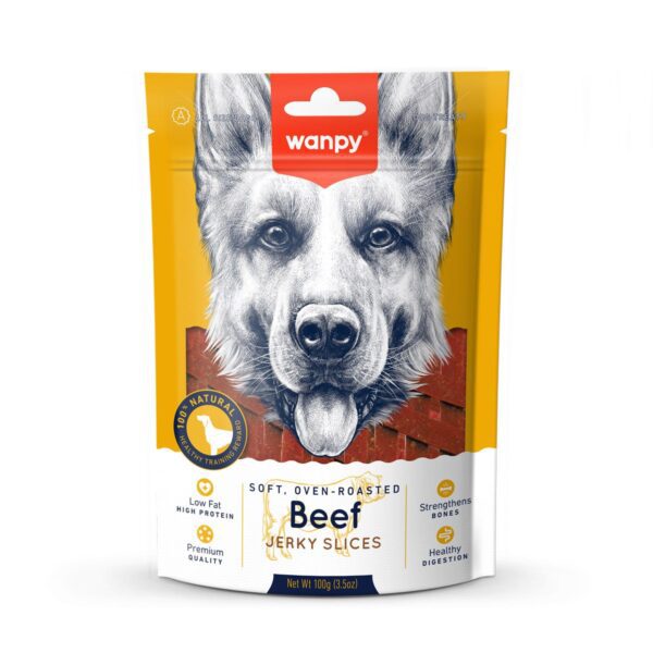 Wanpy Soft Beef Jerky Slices 100G - Image 2