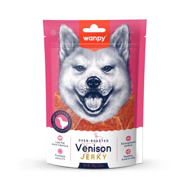 Wanpy Dry Venison Jerky 100G - Image 2