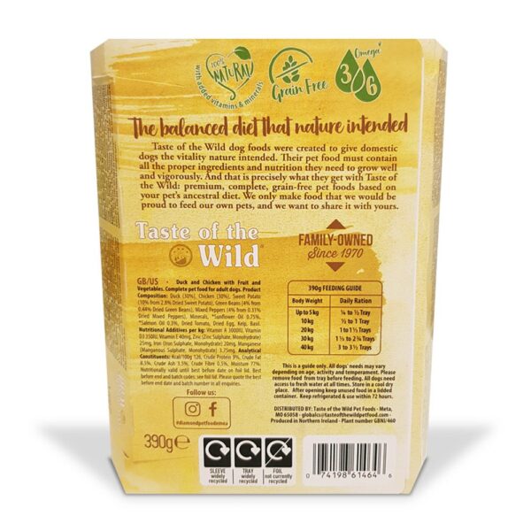 Taste Of The Wild Duck Wetfood - Image 3