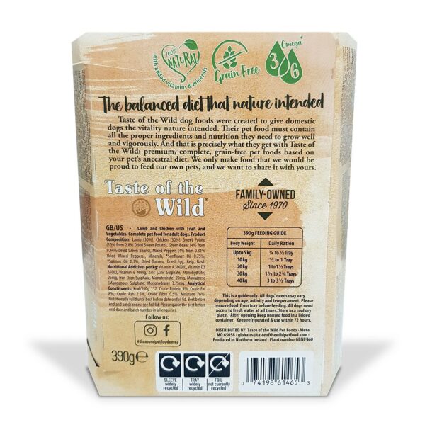 Taste Of The Wild Lamb Wetfood - Image 3