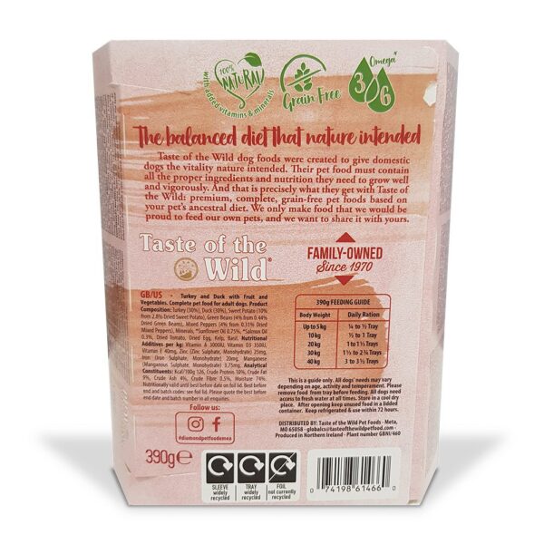 Taste Of The Wild Turkey Wetfood - Image 3