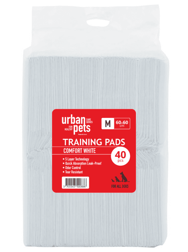 Urban Pets  Value Puppy Pads - White 60x60 cm (40pcs)