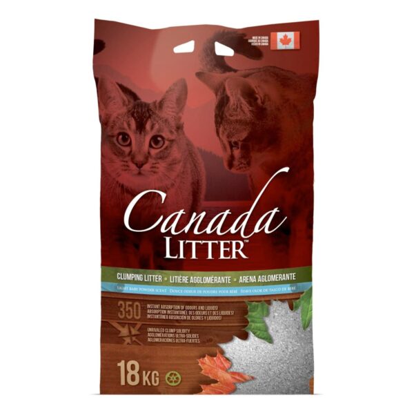 Canada Litter Clumping Cat Litter - Baby Powder