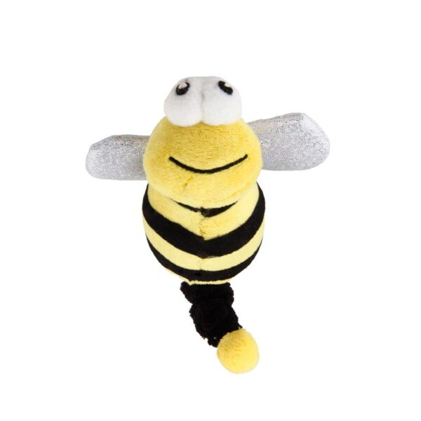 GiGwi Vibrating Running Bee with Catnip inside - Yellow - Image 2