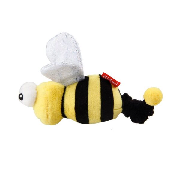 GiGwi Vibrating Running Bee with Catnip inside - Yellow - Image 4