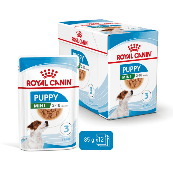 Royal Canin Mini Puppy (WET FOOD - Pouches) 12 x 85g