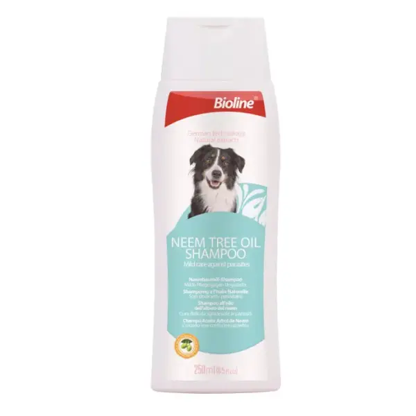 Bioline Neem Tree Oil Dog Shampoo[Volume - 250ml]