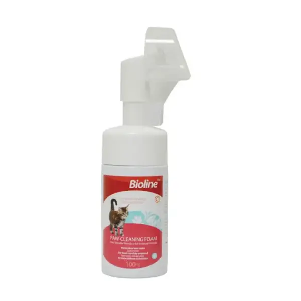 Bioline  Paw Cleaning Foam(Cat/Dog)[Volume - 100ml]