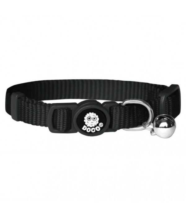 Doco Signature Cat Collar 1 x 19 - 31 cm - XS (DCAT001)[Color - Black]