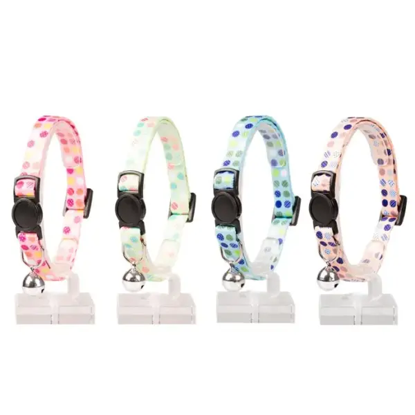 Duvo Cat Collar Nylon Mixed Colors 20 - 30cm / 10mm[Texture - Candy]