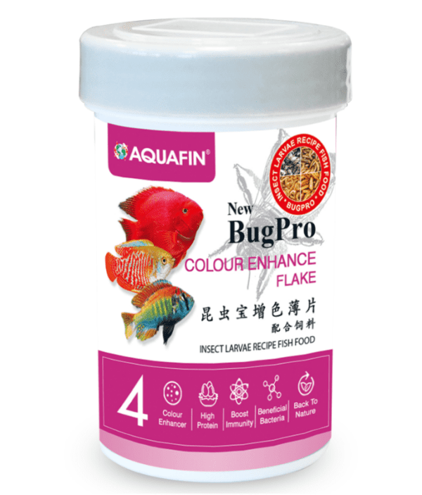 KW Zone Aquafin BugPro Color Enhance Flake [Volume - 250ml]