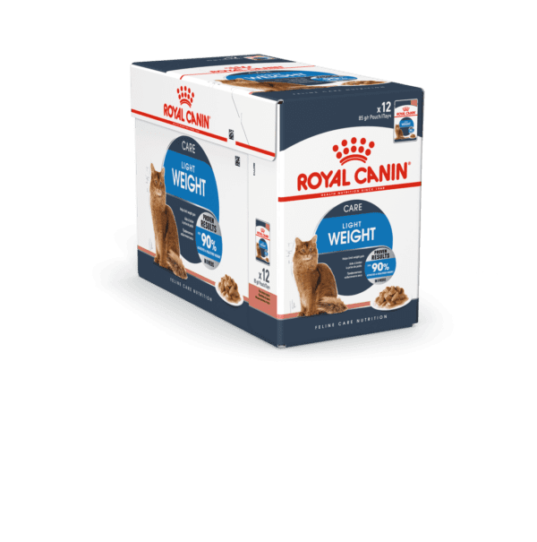 Royal Canin Light Weight Care (WET FOOD - Pouches) 12 x 85g - Image 2